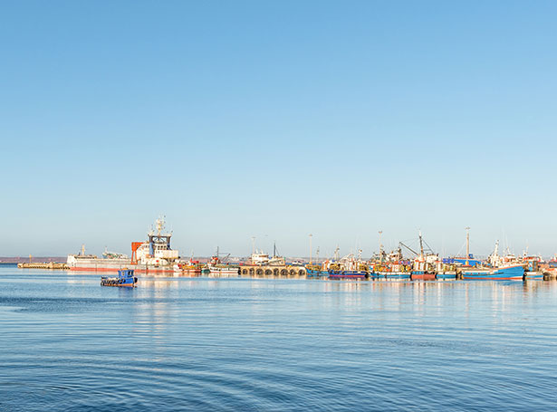 Ship Chandler Saldanha Bay marine supply operation in South Africa