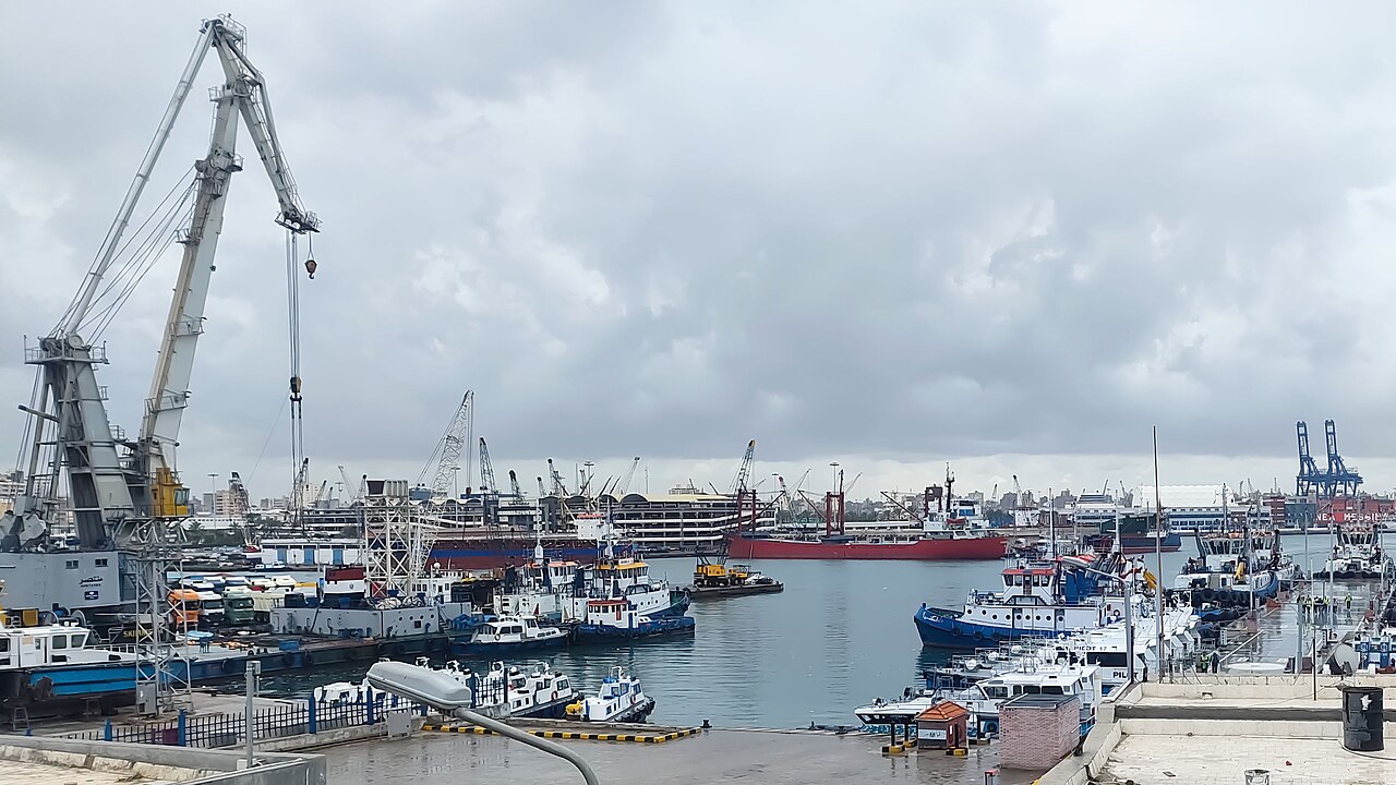 Ship Chandler Alexandria marine supply operation in Egypt