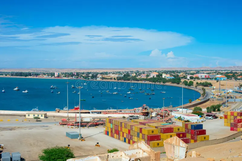 Ship Chandler Namibe marine supply operation in Angola