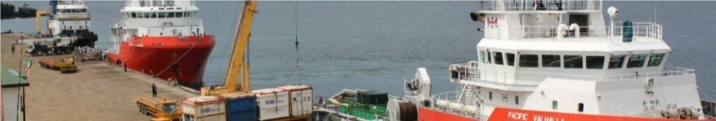 Ship Chandler Luba marine supply operation in Equatorial Guinea